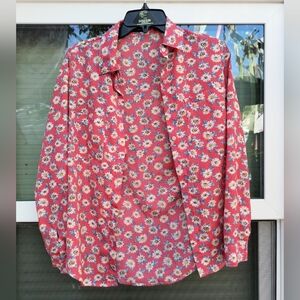 American Apparel Button-Up Shirt - Light Weight Blouse